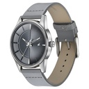 Fastrack Stunners Quartz Analog Grey Dial Grey Leather Strap Watch For Guys (3)