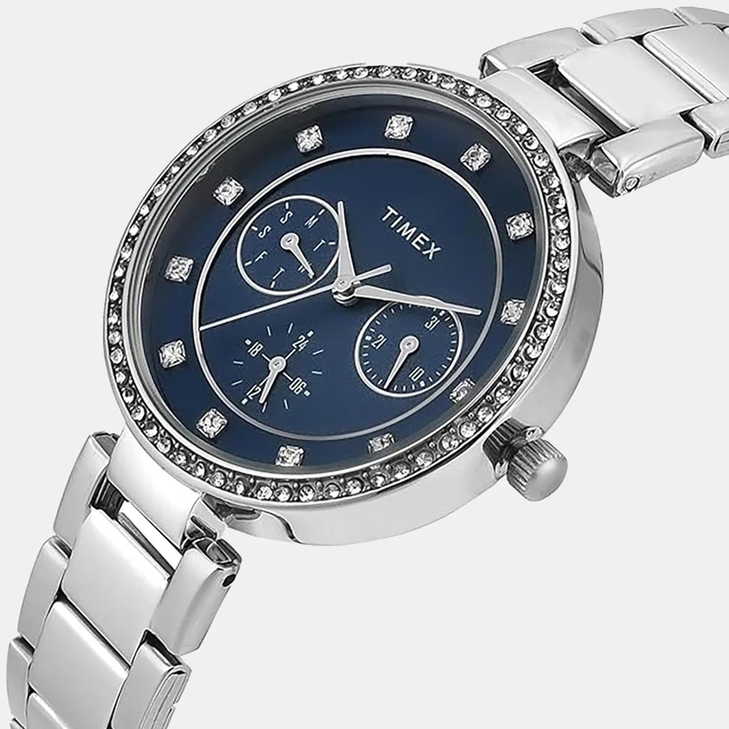 Timex Trendline Women Quartz Dial Multi-Function Stainless Steel Watch TWEL18729 (2)