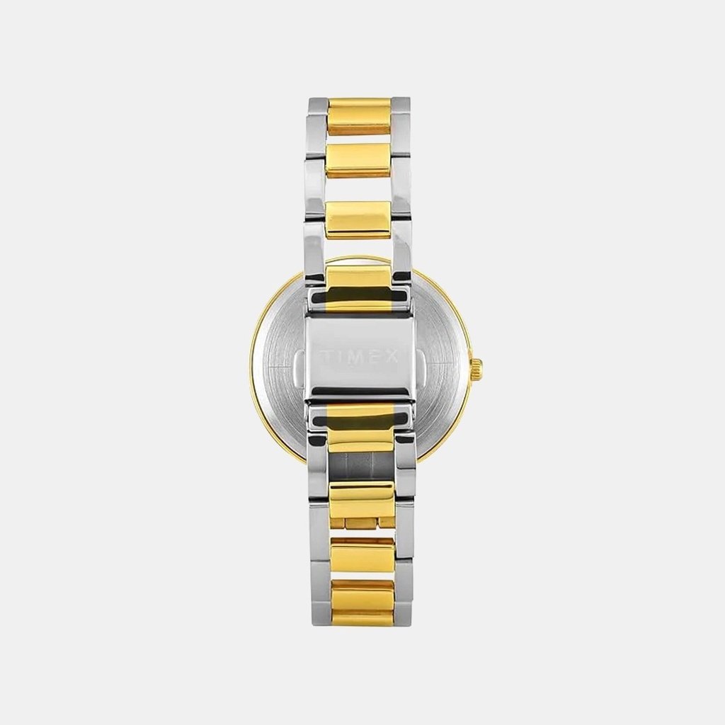 Timex Trendline Women Quartz Green Dial Analog Stainless Steel Watch TW000X274 (5)