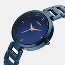 Timex Trendline Women Quartz Blue Dial Analog Stainless Steel Watch TW000X277 (2)