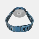 Timex Trendline Women Quartz Blue Dial Analog Stainless Steel Watch TW000X277 (4)