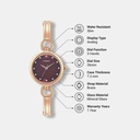 Timex Trendline Women Quartz Dial Analog Brass Watch TWEL11437 (5)