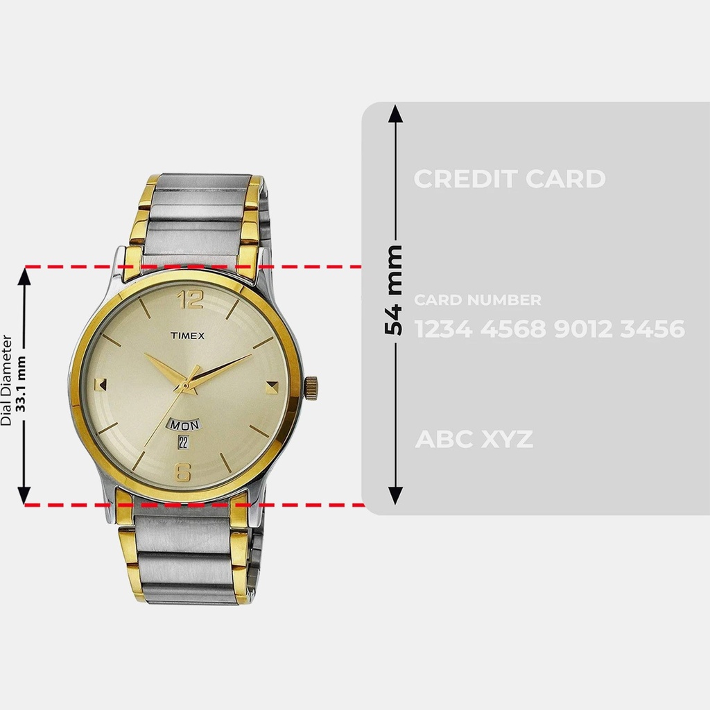 Timex Trendline Men Quartz Dial Analog Stainless Steel Watch TW000R426 (5)