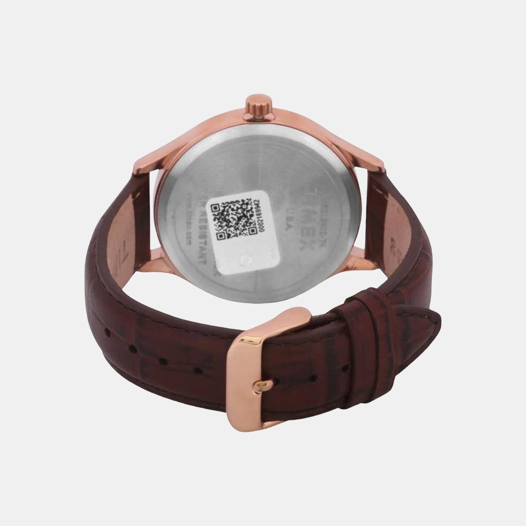 Timex Trendline Men Quartz Dial Analog Leather Watch TWEG18402 (3)
