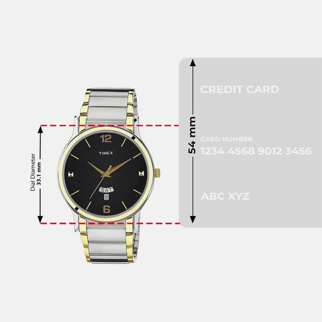 Timex Trendline Men Quartz Dial Analog Stainless Steel Watch TW000R425 (6)