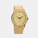 Timex Trendline Men Quartz Gold Dial Analog Stainless Steel Watch TI000R421 (2)