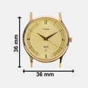 Timex Trendline Men Quartz Gold Dial Analog Stainless Steel Watch TI000R421 (7)