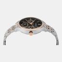 Timex Trendline Women Quartz Black Dial Multi-Function Stainless Steel Watch TWEL14837 (2)