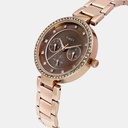 Timex Trendline Women Quartz Brown Dial Multi-Function Stainless Steel Watch TWEL18721 (2)