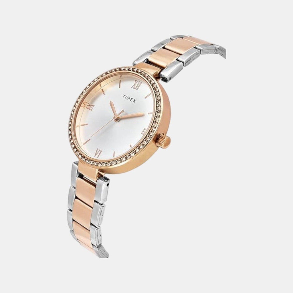 Timex Trendline Women Quartz Dial Analog Stainless Steel Watch TWEL18714 (2)