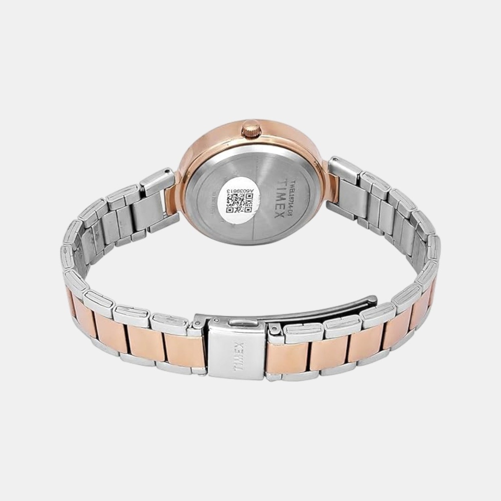 Timex Trendline Women Quartz Dial Analog Stainless Steel Watch TWEL18714 (5)