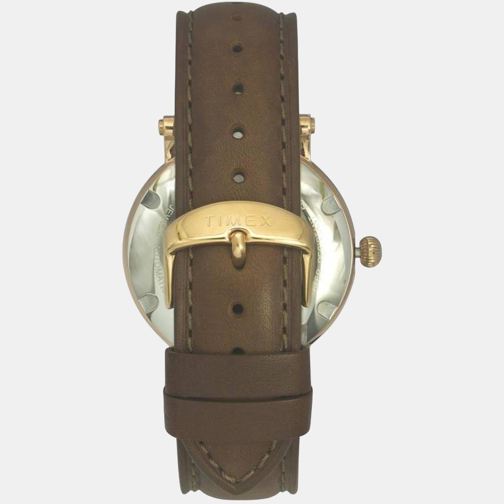 Timex Signio Men Automatic Dial Analog Leather Watch TWEG16715 (5)