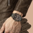 Titan Avant Garde Quartz Multifunction Brown Dial With Green Color Stainless Steel Strap Watch For Men (7)
