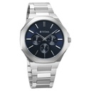 Titan Classic Slim Multifunction Quartz Multifunction Blue Dial Stainless Steel Strap Watch For Men (2)