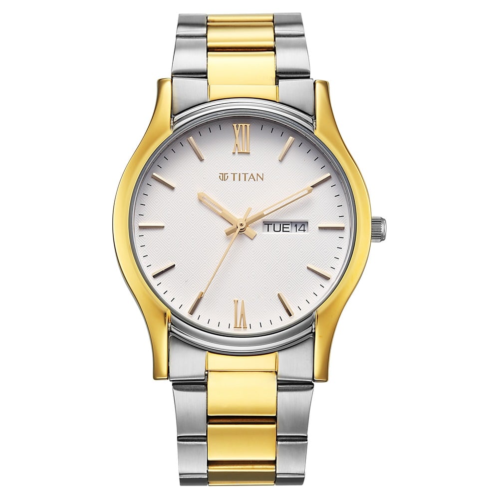 Titan Karishma Regal Classic Day-Date Men's Dress Watch (2)