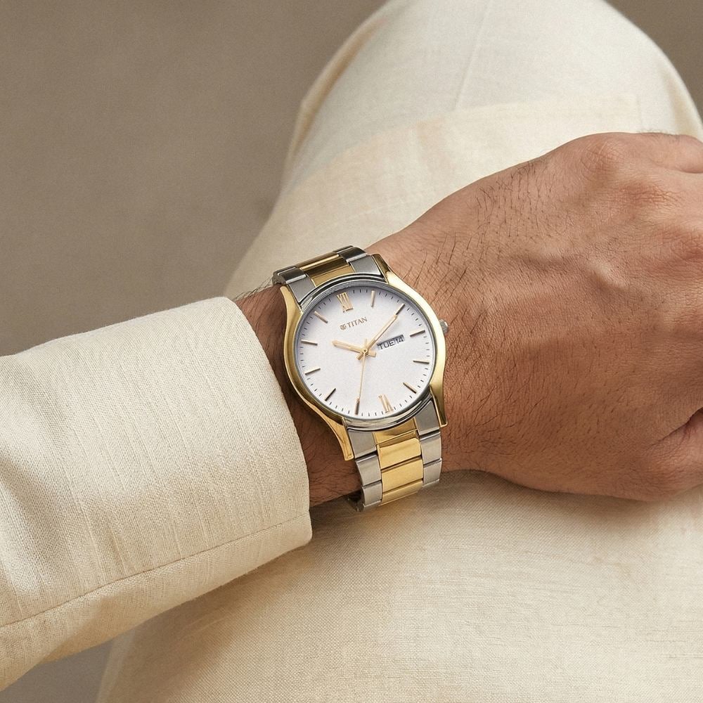Titan Karishma Regal Classic Day-Date Men's Dress Watch (8)