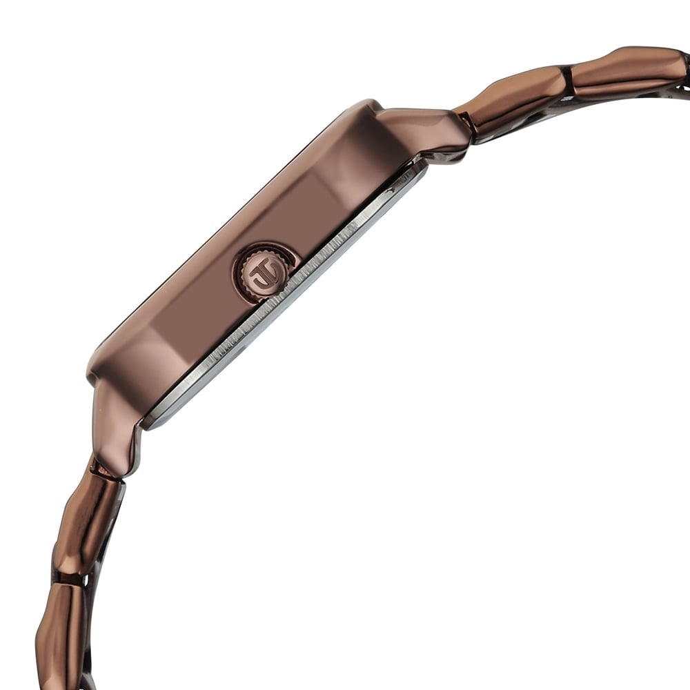 Titan Neo Quartz Analog with Date Silver Dial Brown Metal Strap Watch For Women (4)