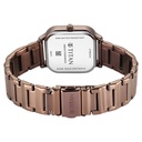 Titan Neo Quartz Analog with Date Silver Dial Brown Metal Strap Watch For Women (5)
