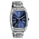 Sonata Ascent Blue Tonneau Watch with Metal Bracelet (2)