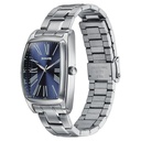 Sonata Ascent Blue Tonneau Watch with Metal Bracelet (3)