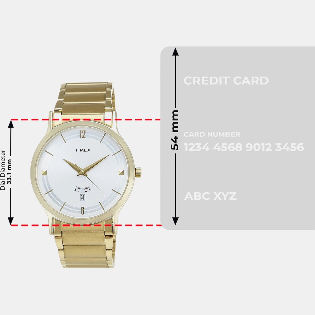 Timex Trendline Men Quartz Dial Analog Stainless Steel Watch TI000R420 (6)