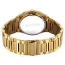 Titan Regalia Marque Analog with White Dial Gold Strap Watch for Men (5)