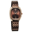 Titan Purple Glamour Quartz Analog Brown Dial Brown Stainless Steel Strap Watch For Women (3)