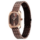 Titan Purple Glamour Quartz Analog Brown Dial Brown Stainless Steel Strap Watch For Women (4)