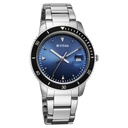 Titan Purple Sports Fashion Quartz Analog with Date Blue Dial Brown Stainless Steel Strap Watch For Women (2)