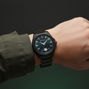 Titan Classique Big Date Analog with Green Dial Dark Gun Stainless Steel Strap Watch for Men (8)