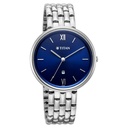 Titan Neo Quartz Analog Blue Dial Silver Metal Strap Watch For Women (2)