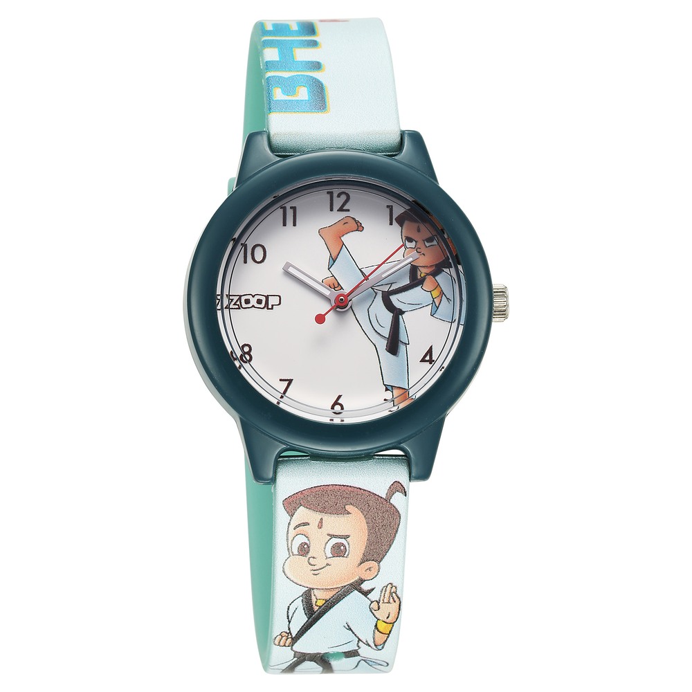 Zoop Chhota Bheem Analog Watch with Blue Dial & Multicoloured Strap for Boys Girls Kids, from House of Titan (2)