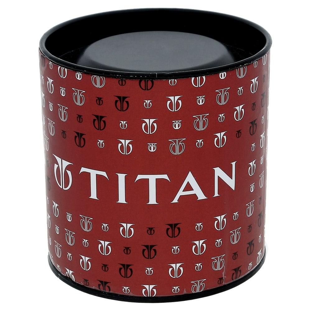 Titan Quartz Analog Black Dial Leather Strap Watch for Women (6)