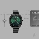 Fastrack 9 to Fine Analog with Green Dial Metal Strap Watch for Guys (4)