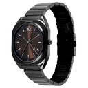 Fastrack 9 to Fine Analog with Brown Dial Metal Strap Watch for Guys (3)