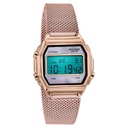 Poze By Sonata Digital Digital Pink Dial Pink Metal Strap Watch For Women (3)