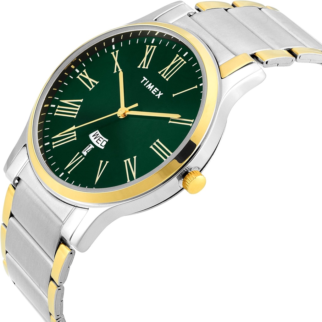 Timex Trendline Round 39mm Green Dial Analog Men Watch - TW000R470 (2)