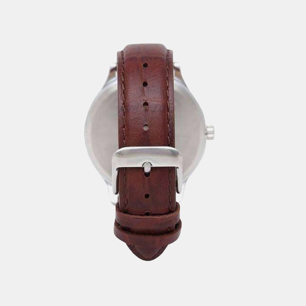 Timex Trendline Men Quartz Blue Dial Analog Leather Watch TWEG18400 (3)