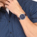 Timex Trendline Men Quartz Blue Dial Analog Leather Watch TWEG18400 (7)