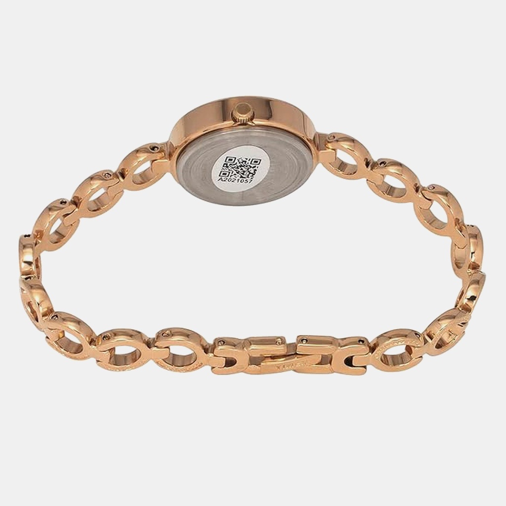 Timex Trendline Women Quartz Rose Gold Dial Analog Brass Watch TWEL11434 (4)