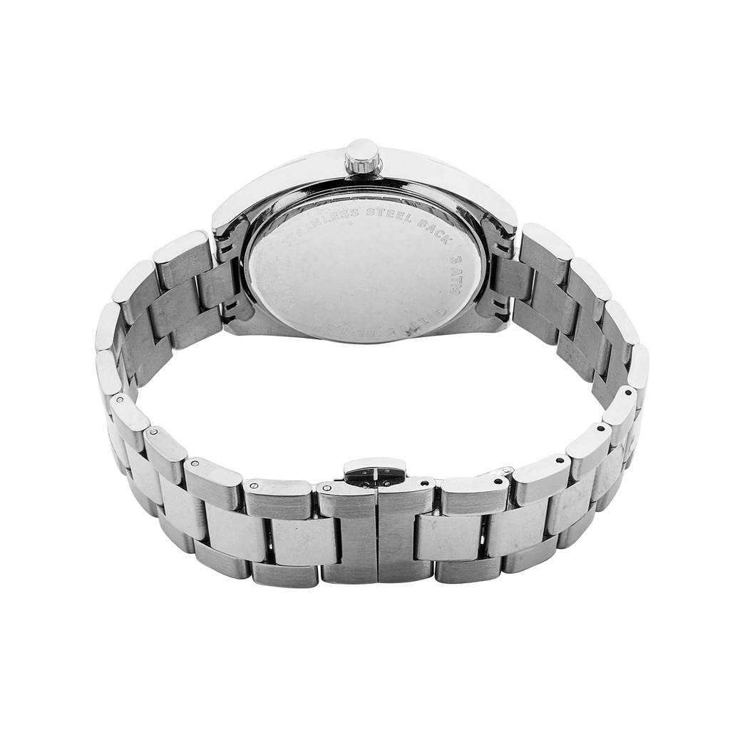 Logues Quartz Analogue Green Dial Steel Metal Strap Watch For Men (3)