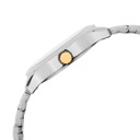 Logues Quartz Analogue Silver Dial Gold Two Tone Metal Strap Watch For Men (4)