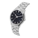 Logues Quartz Analogue Black Dial Steel Metal Strap Watch For Men (2)