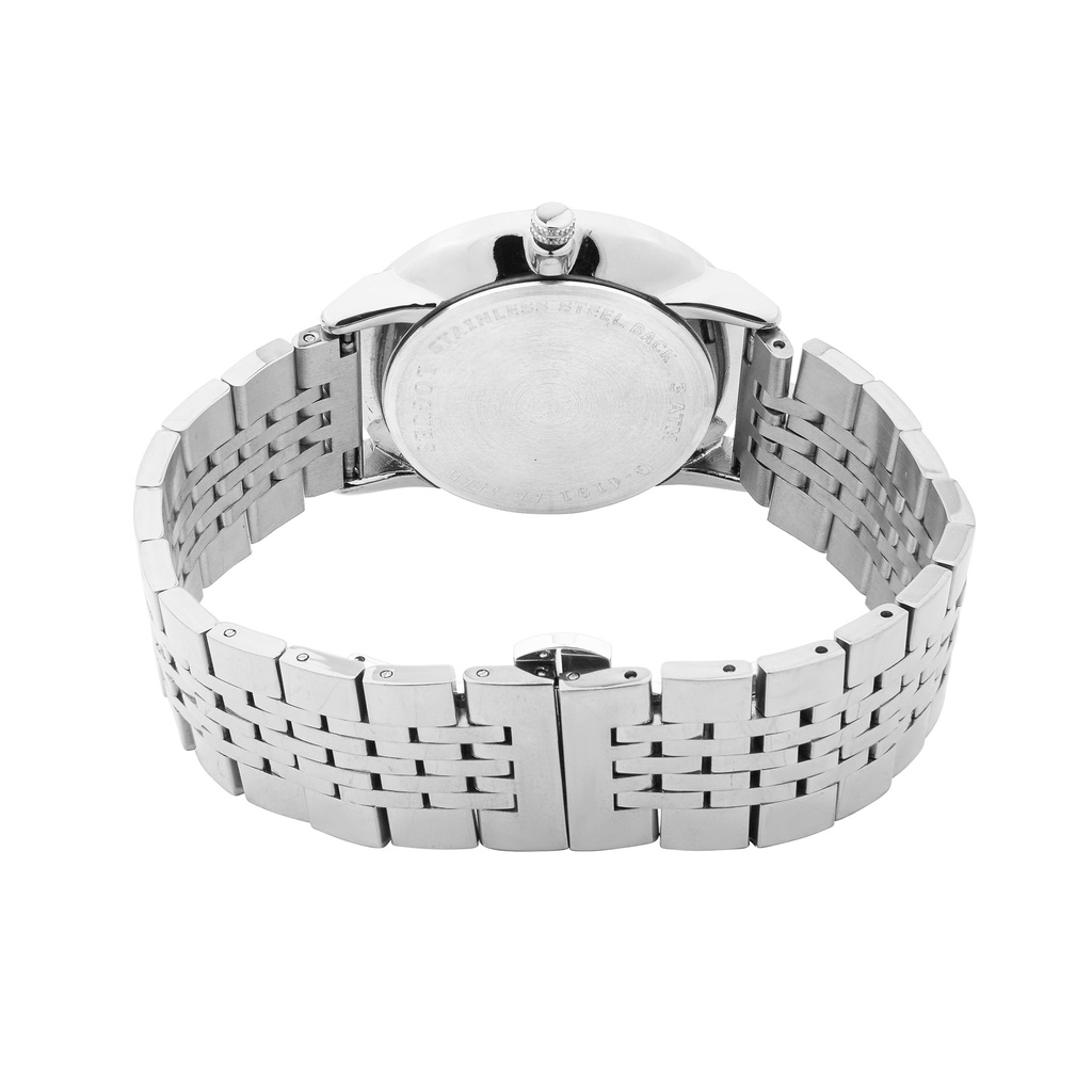 Logues Quartz Analogue Blue Dial Steel Metal Strap Watch For Men (3)