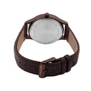 Logues Quartz Analogue Brown Dial Brown Leather Strap Watch For Men (3)