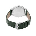 Logues Quartz Analogue Green Dial Green Leather Strap Watch For Men (3)