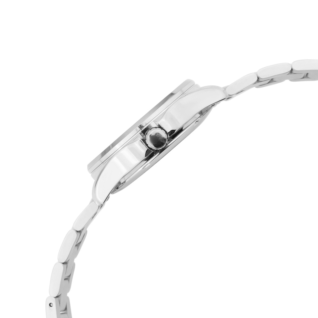 Logues Automatic Analogue Blue Dial Silver Metal Strap Watch For Men (4)