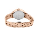 Logues Quartz Analogue Silver Dial Rose Metal Strap Watch For Women (3)