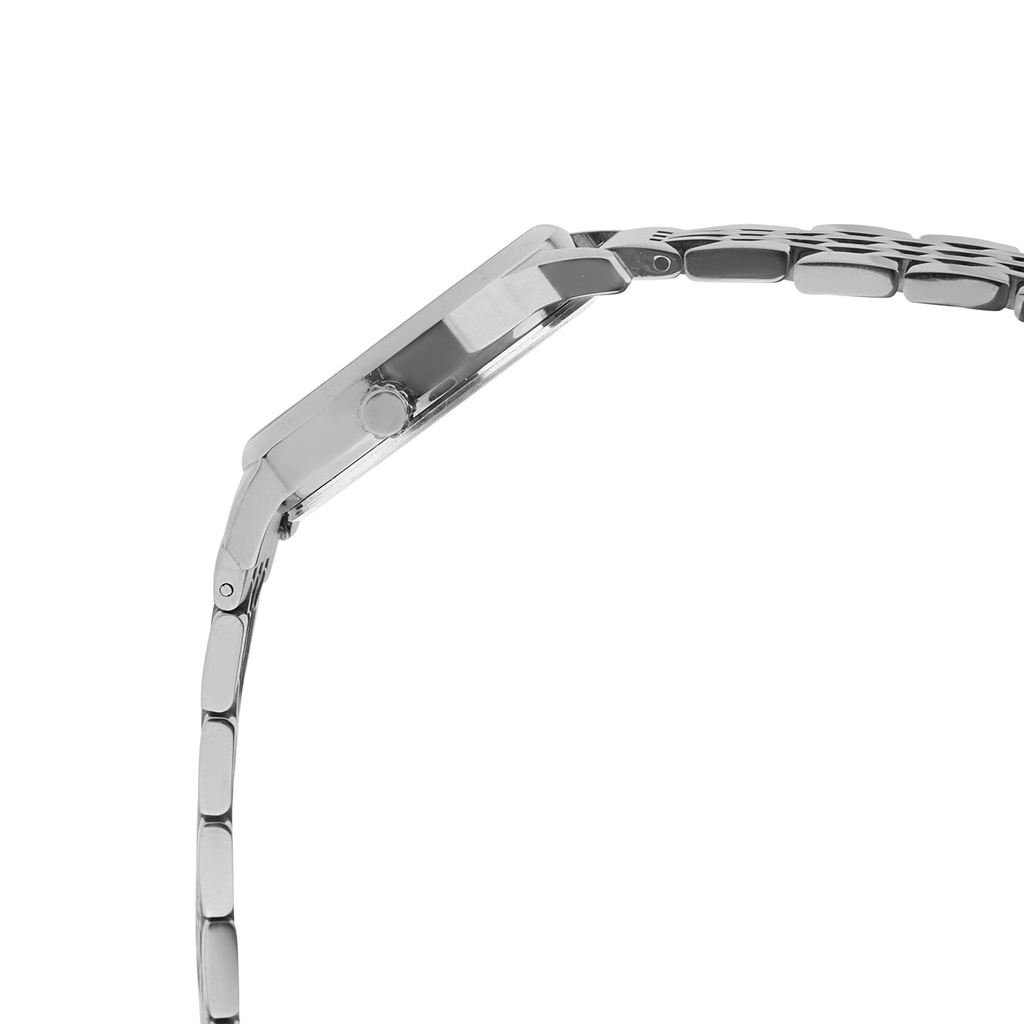 Logues Quartz Analogue Silver Dial Steel Metal Strap Watch For Women (4)