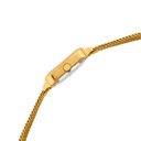 Logues Quartz Analogue Silver Dial Gold Mesh Strap Watch For Women (4)